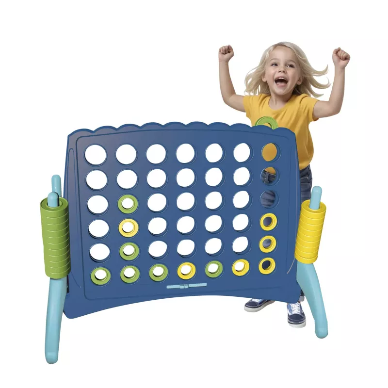 Spielzeug, Connect Four, Stellwand, Kinder Spiel, Holz/Plastik Spielzeug