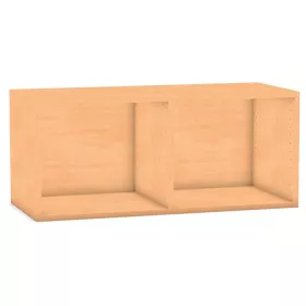 Aufsatzregal, 41,1 x 94,4 cm, mit Mittelwand