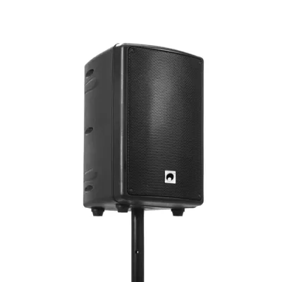 Lautsprecher, Aktivlautsprecher, PA-Speaker, Schwarz, Stativmontage