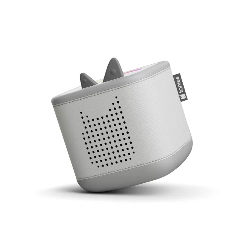 Kinderlautsprecher, Bluetooth-Lautsprecher, Schnallen-Design, weiße Farbe, Lautsprecher mit Grille