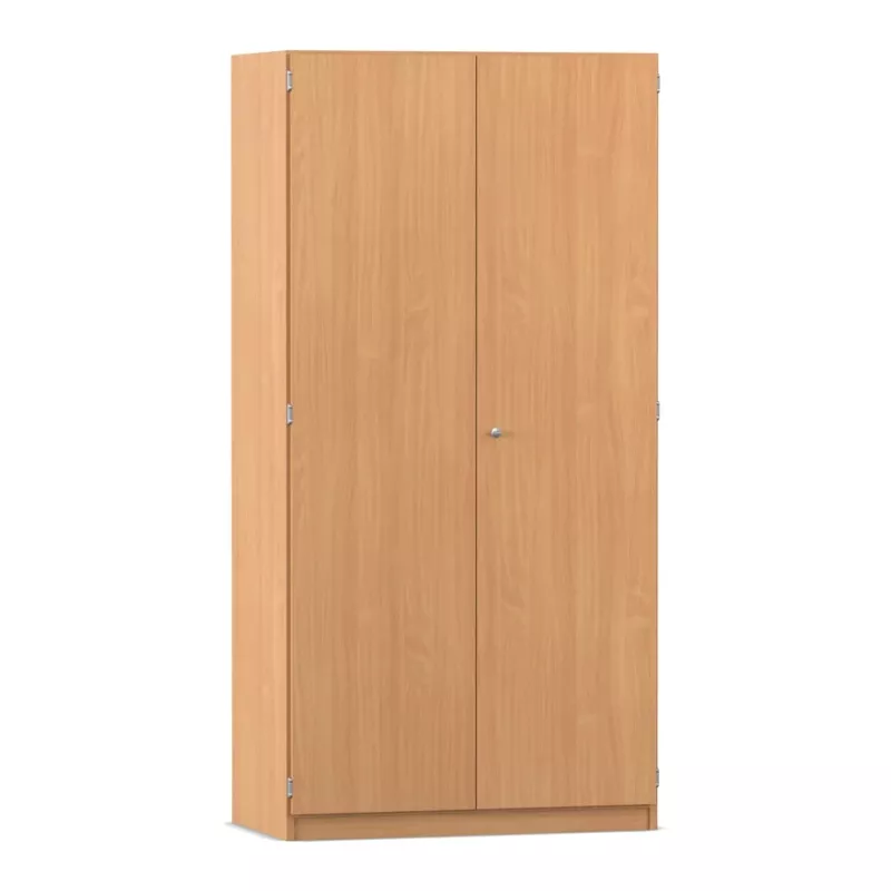 Schrank, 2-Türig, Holzoptik, Kleiderschrank, Hängeschrank