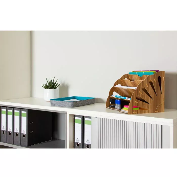 Schreibtischorganizer, Dokumente, Aktenordner, Schubladeneinsatz, Zettelorganisation