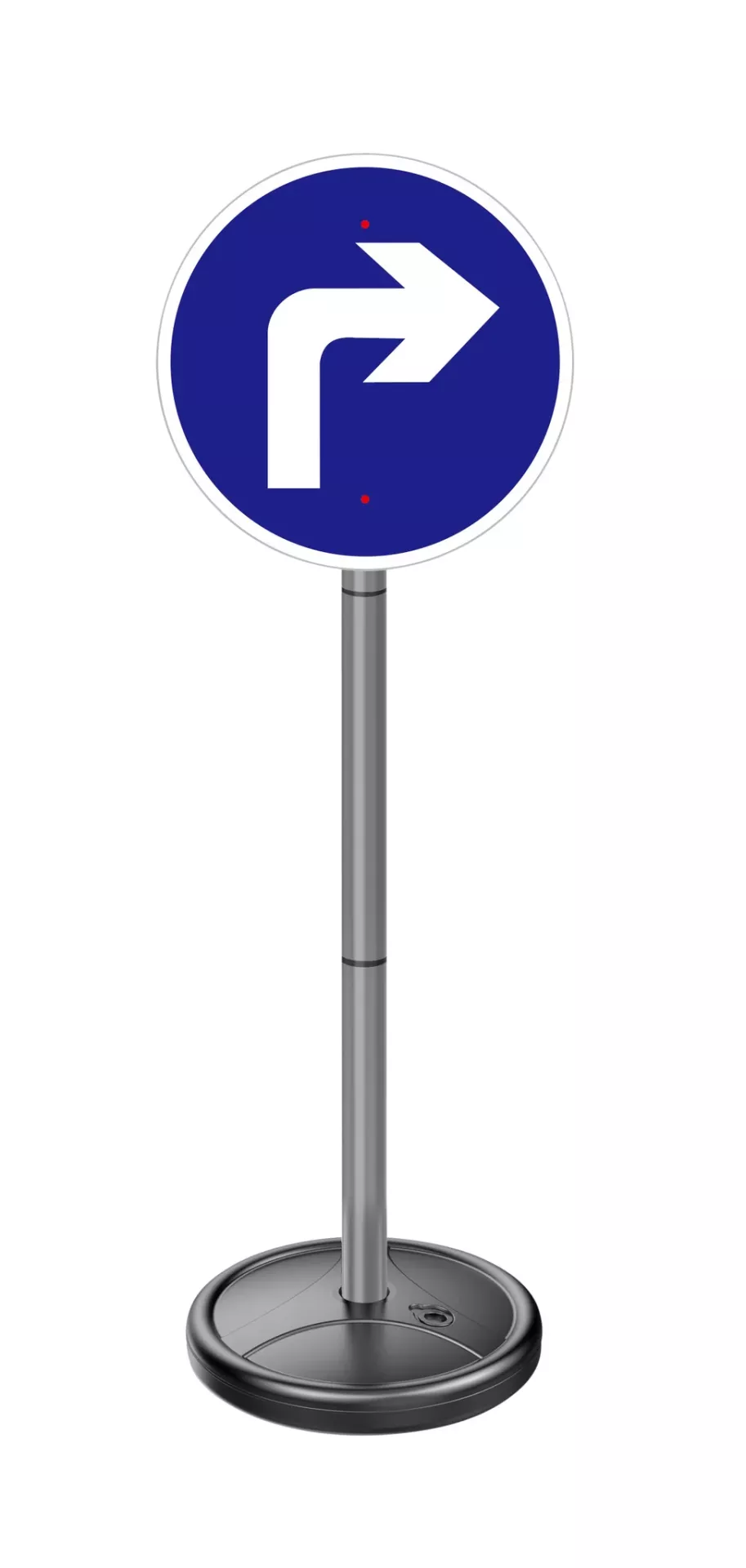 Verkehrszeichen, Umleitung, Piktogramm, Ständer, Aufsteller