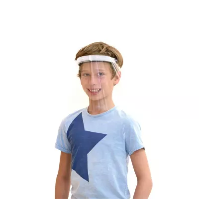 Schutzmaske, Schild, Stirnband, Kind, T-Shirt