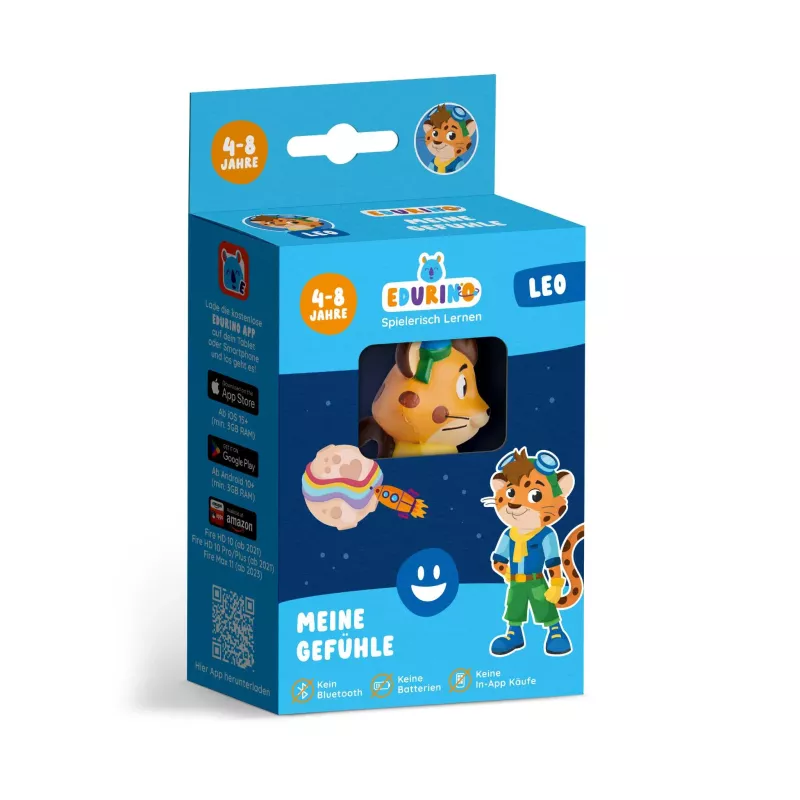 Spielzeugfigur, Tiger Figur, Lernspielzeug, Edurino, Boxed set