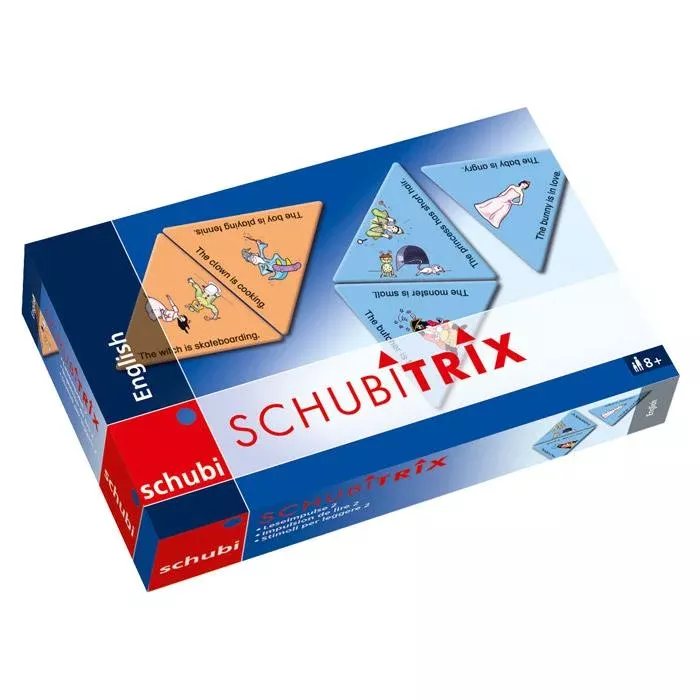 Schubitrx, Puzzlespiel, Dreiecksformen, Kachelpuzzle, Lernspiel