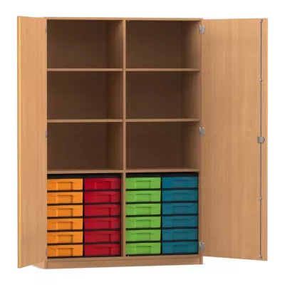 Schrank, Regal, Schubladen, Holz, Aufbewahrung