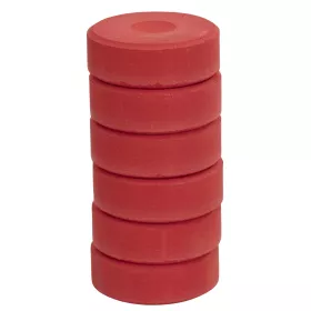 Tempera-Pucks Ø 55 mm in Rot
