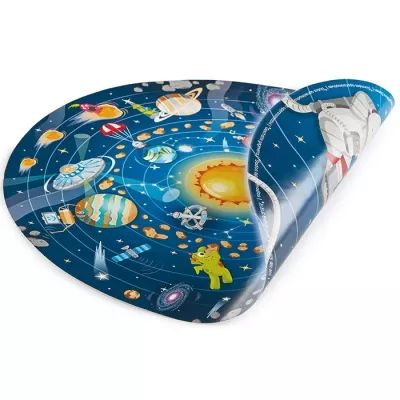 Kinder Decke, Weltall Muster, Space Design, Fleece Decke, Planetenkosmos