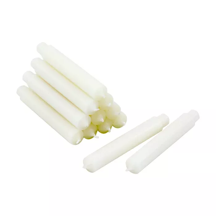 Stumpenkerzen, Wachskerzen, Kerzen weiss, Kegelformen?, Kerzenstücke