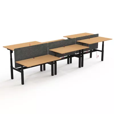 Schreibtischstuhl?,  aber image shows classroom benches with desks