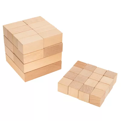 Holzblocke, Holzbausteine, Konstruktionselemente, Holzquader, Bausteine Holz