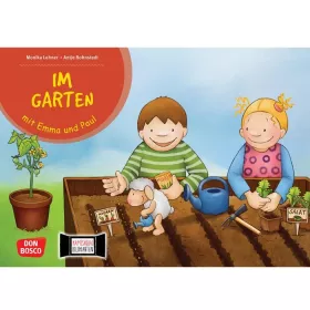 Kamishibai-Bildkarten, Im Garten mit Emma und Paul