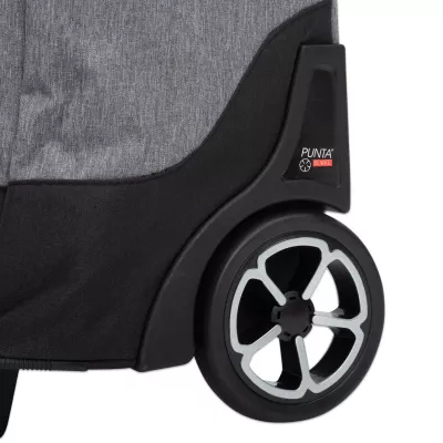 großer rollstuhl, rad, gummi-reifen, kinderwagen?, material fabric