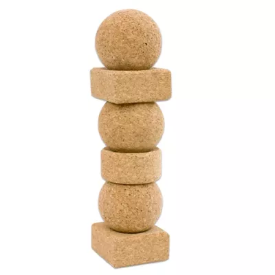 Korken, Korkenstapel, Korkenwürfel, Korkenschaum, Korkenkörper