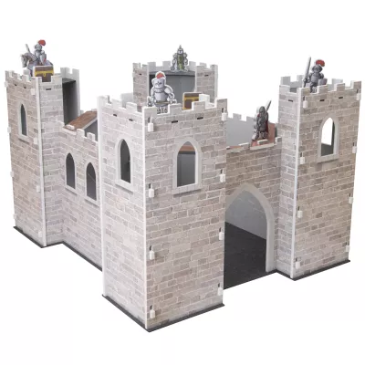 Burg, Spielzeug, Burgenmauern, Ritter, mittelalter