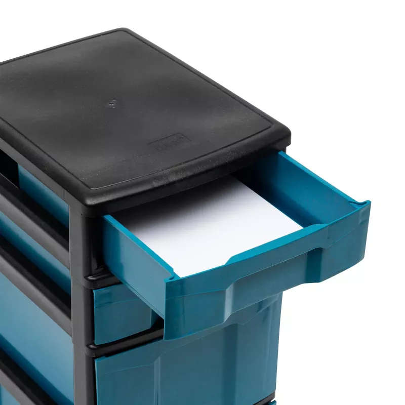 Werkzeugkasten, Aufbewahrung, Schublade, Kunststoff, Blau