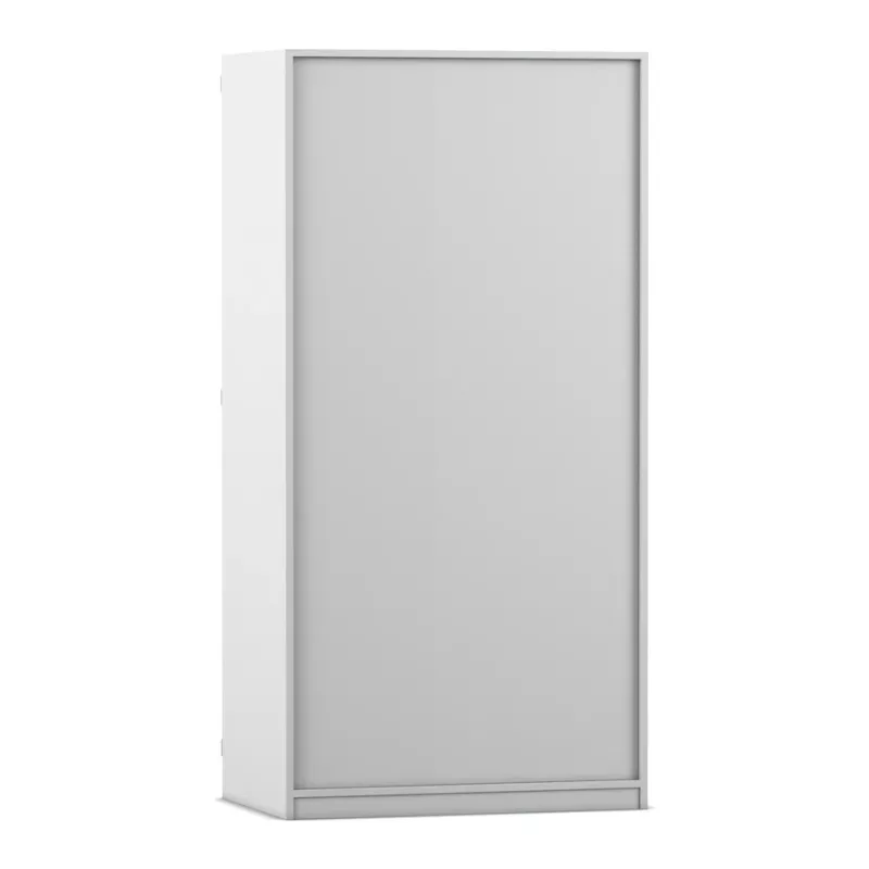 Schrank, Garderobe, Weiß, Schiebetür, PVC/Lamint?