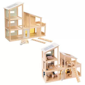 Puppenhaus 3-stöckig