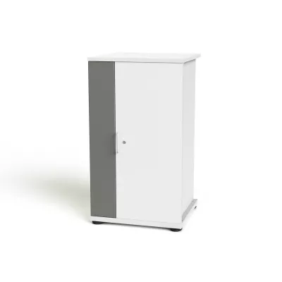Schrank, Aufbewahrung, Schrank mit Tür, Zweifarbig, Pedestalschrank