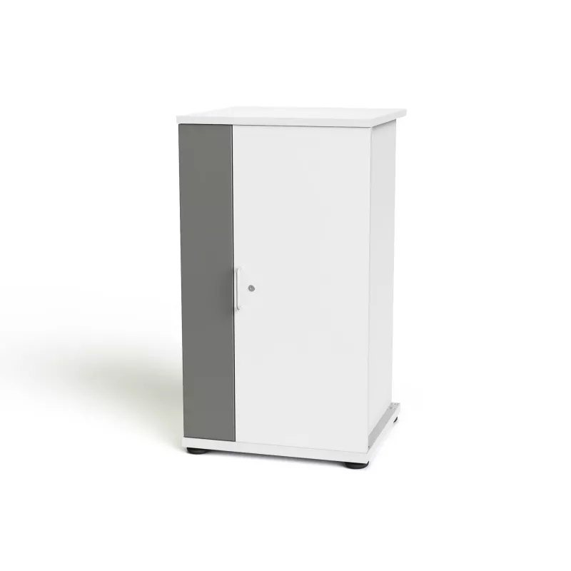 Schrank, Aufbewahrung, Schrank mit Tür, Zweifarbig, Pedestalschrank