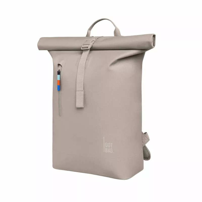 rucksack, Rucksack, Rolltop, wasserabweisend, beige