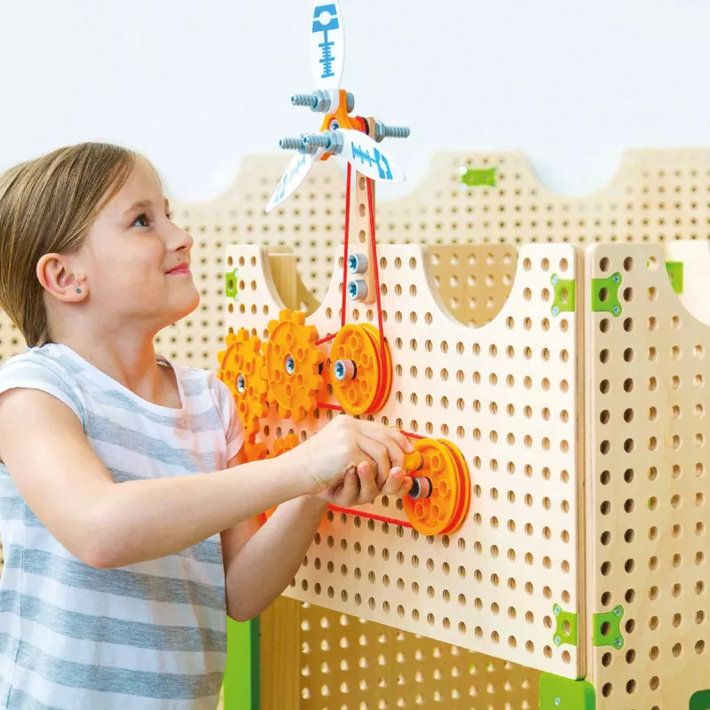Konstruktion, Baukasten, Zahnrad, Gehäuse, Kinderfreundlich