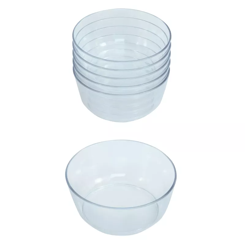 Gläser, Stapelbare Gläser, Transparent, Küchenglas, Becher