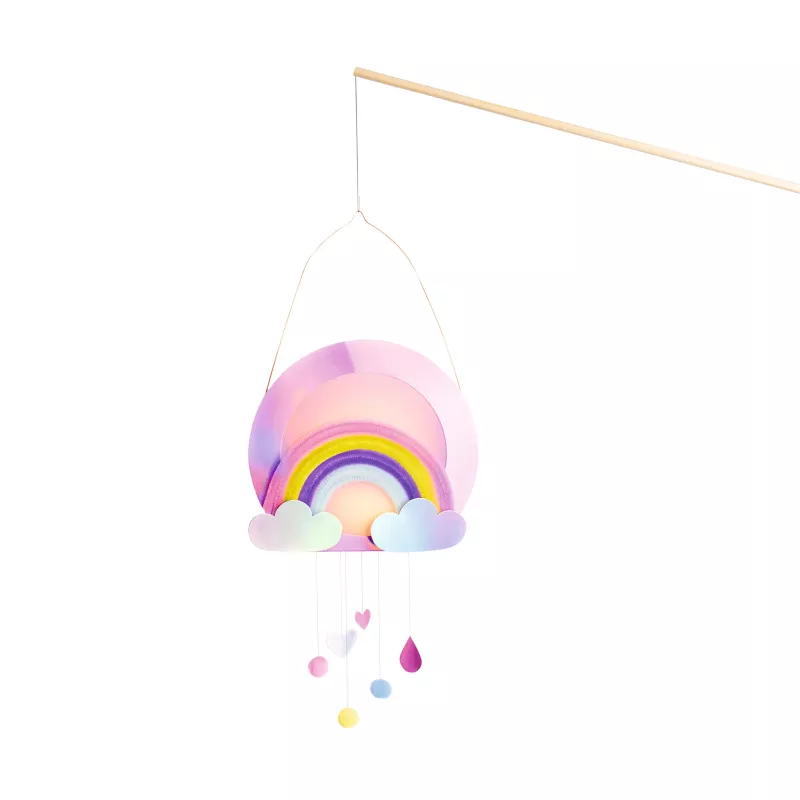 Wabenmobile, Wolken-Mobile, Regenbogen-Mobile, Hängedekoration, Wand- oder Zimmermobiles
