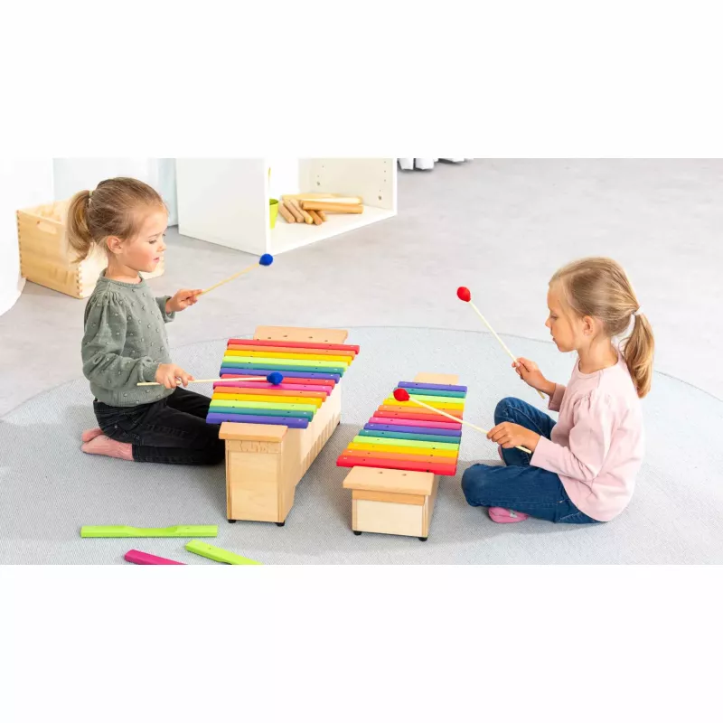 xylophon, Holz, Kinder, Regenbogen, Musikinstrument