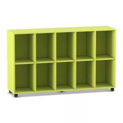 Holzregale, 98 cm hoch