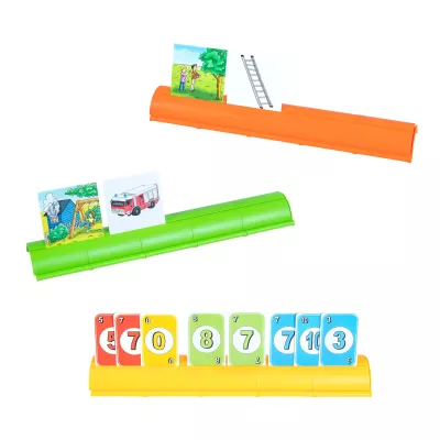 Kinderspielset, Lernkarten, Zugangsweg, Bunte Karten, Turmrohr