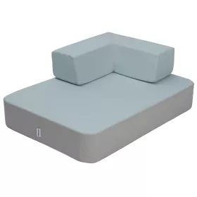 Hüpfpolster-Set mit Winkel-Rückenpolster Mint