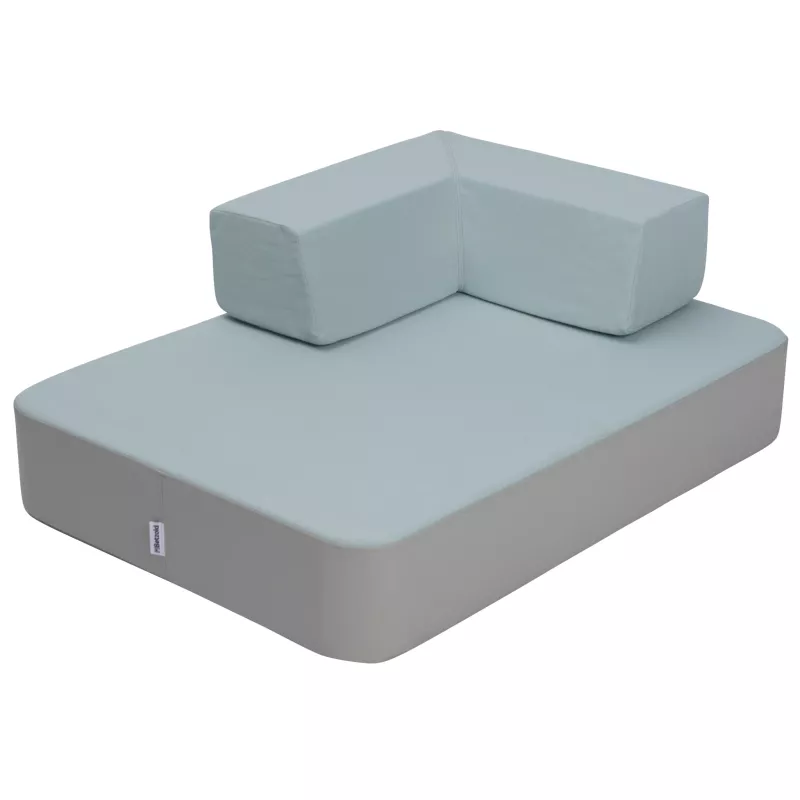 Sofa, Schlafsofa, Couch, Modular, Hellblau