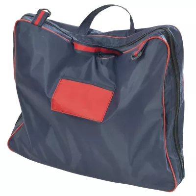 Reisegepäck, Sportsbag, Marineblau, Rote Akzente, Reißverschlussfach