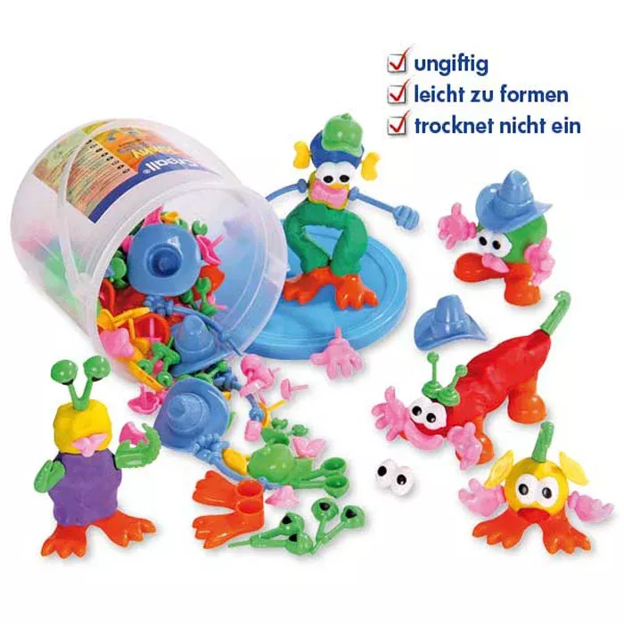 Knete-Figuren, Knete, Spielzeug, Tierische Figuren, Bausatz