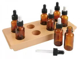8 Geschmacksgläser mit Pipette