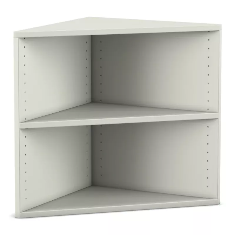 Schrank, Regal, Offenes Fachbrett, Holz? Metall? (unspecified), weiß