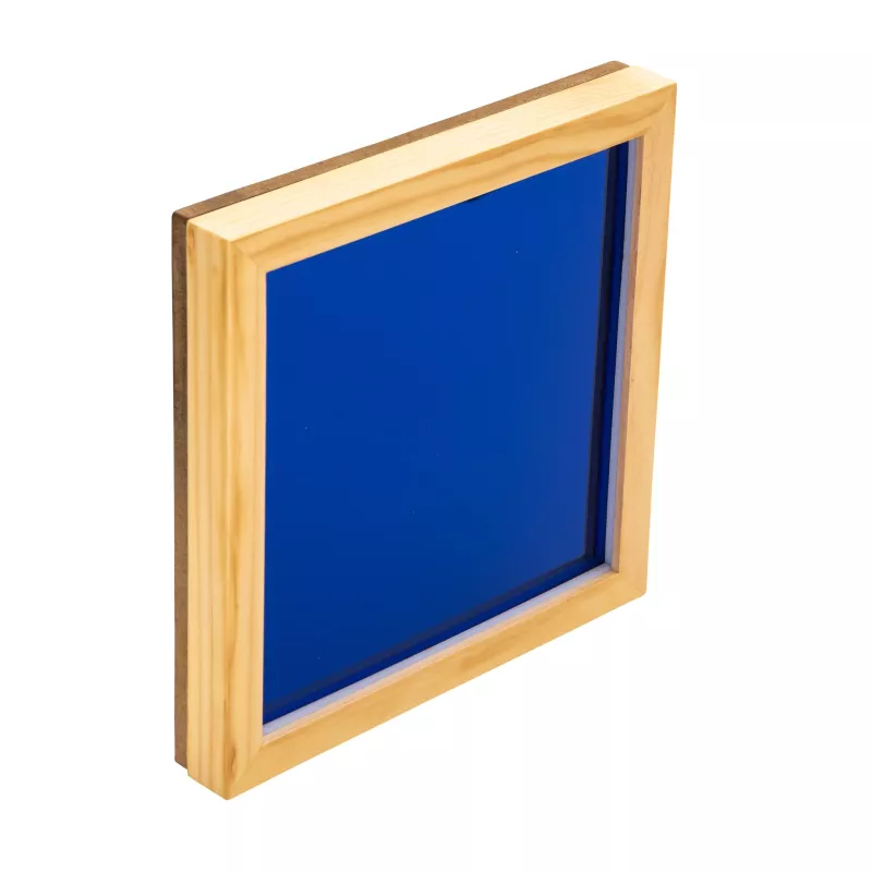 Canvasrahmen, blaues Panel, Holzrahmen, Bildrahmen, Displaypaneel