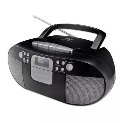 Boombox, Tragbarer Radio, Lautsprecher, CD-Player, Antenne