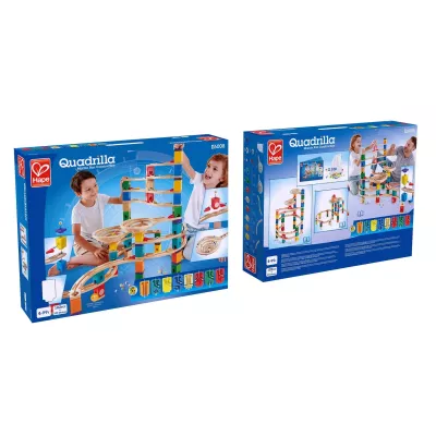 Kugelbahn, Bausteine, Holzbahn, Konstruktionsset, Spielzeugset