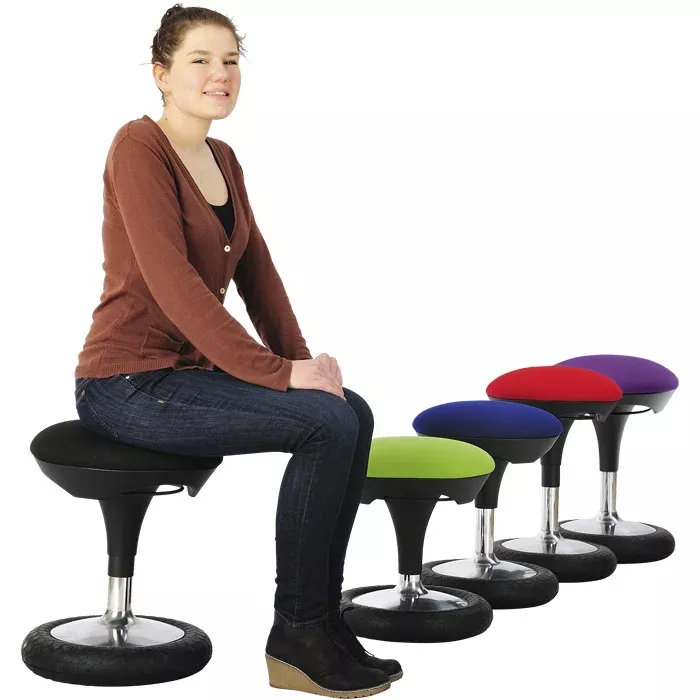hocker, barhocker, kniender, stuhl mit runder base, farbenkollektion
