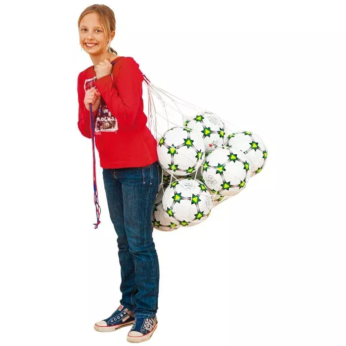 Schuhe, Jeans, Rotes Sweatshirt, Fußballnetz, Kinder