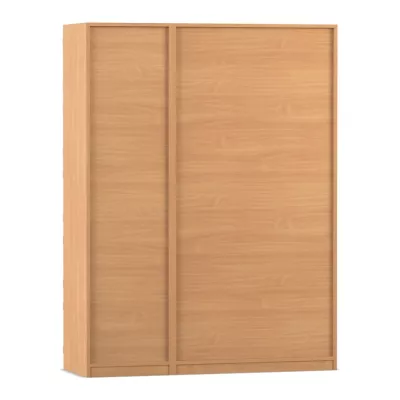 Schrank, Kleiderschrank, Birkenholz, Schiebetür, Holzoberfläche