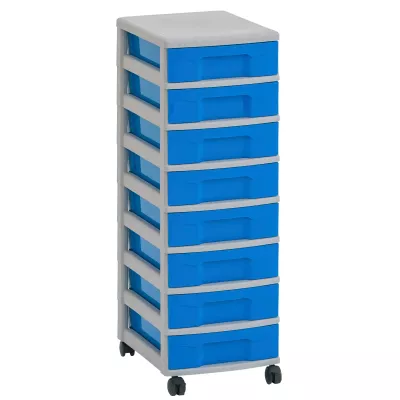Aufbewahrung, Schubladen, Schrank, Kunststoff, Rollen