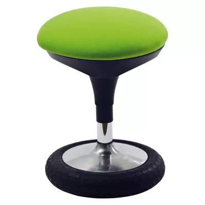 Barhocker, Stuhl, Ringstuhl, Breiter Stand, Grün