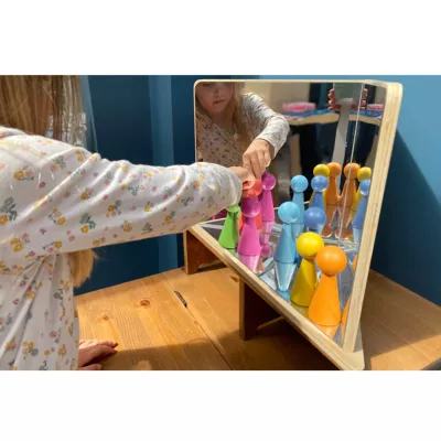 Kinderspielzeug, Kegelspiel, Puttenspiel, Holzspielzeug, Kinderzimmer