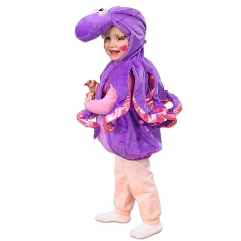 Kostüm, Lila Kostüm, Tierkostüm, Rosa Hose, Kinderkostüm