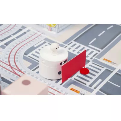 roboter, Tafelspel, Brettspiel, rote Karte, weißer Roboter