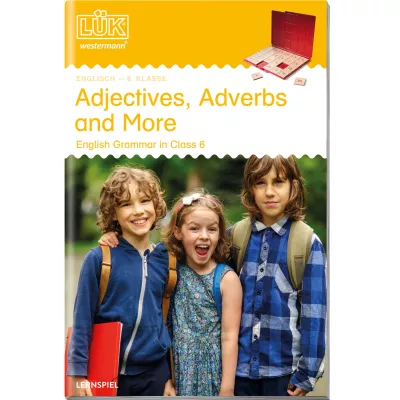 Lernspiel, Kinderbuch, Grammatik, Englisch, Klasse 6
